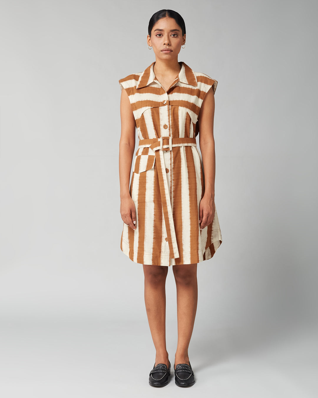 RUST ALISA DRESS