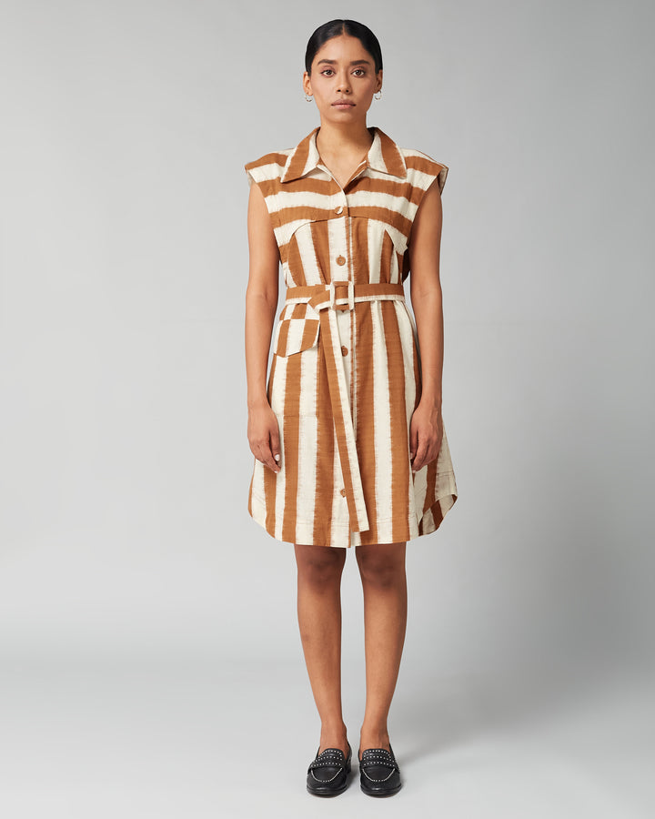 RUST ALISA DRESS