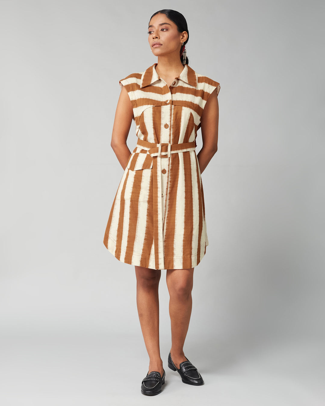 RUST ALISA DRESS