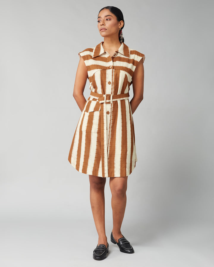 RUST ALISA DRESS