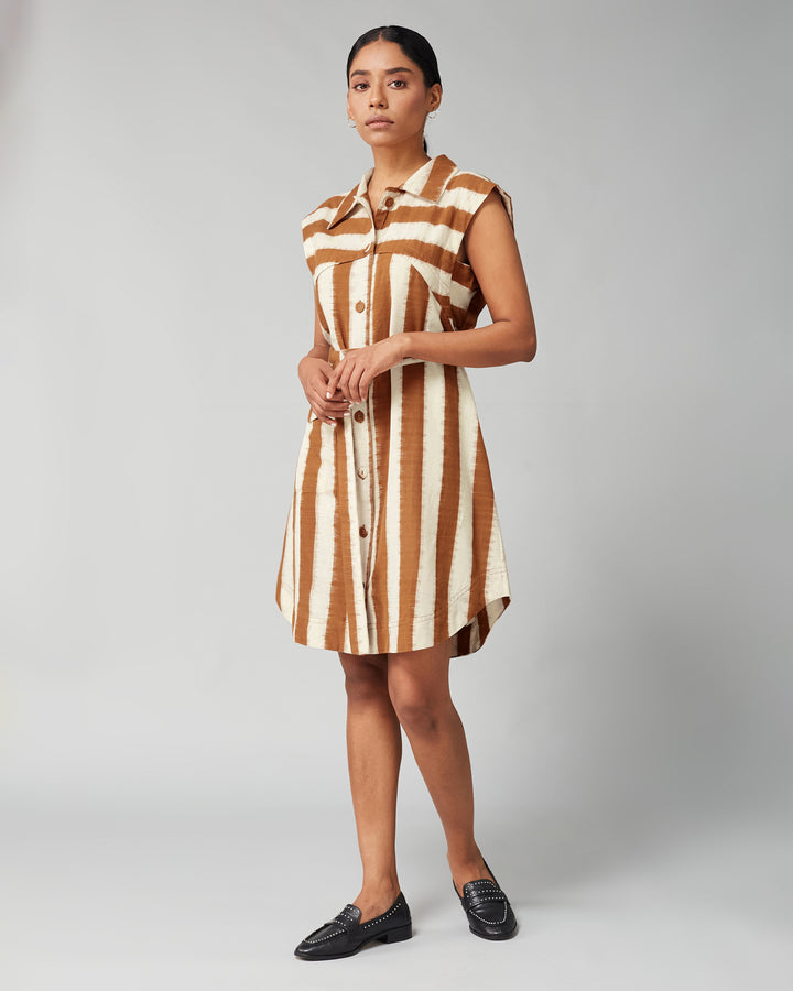 RUST ALISA DRESS