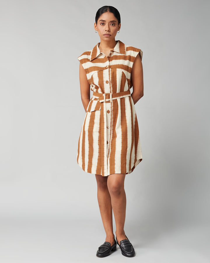RUST ALISA DRESS