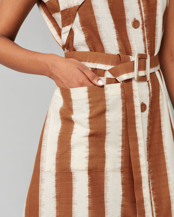 RUST ALISA DRESS