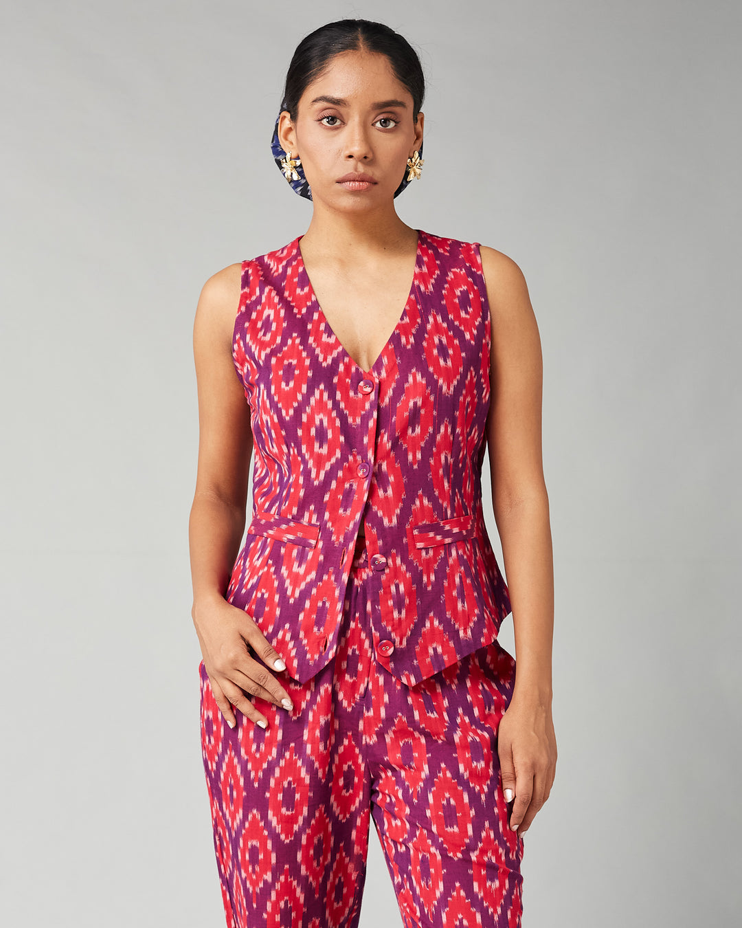 Harmony Ikat Co-ord Set