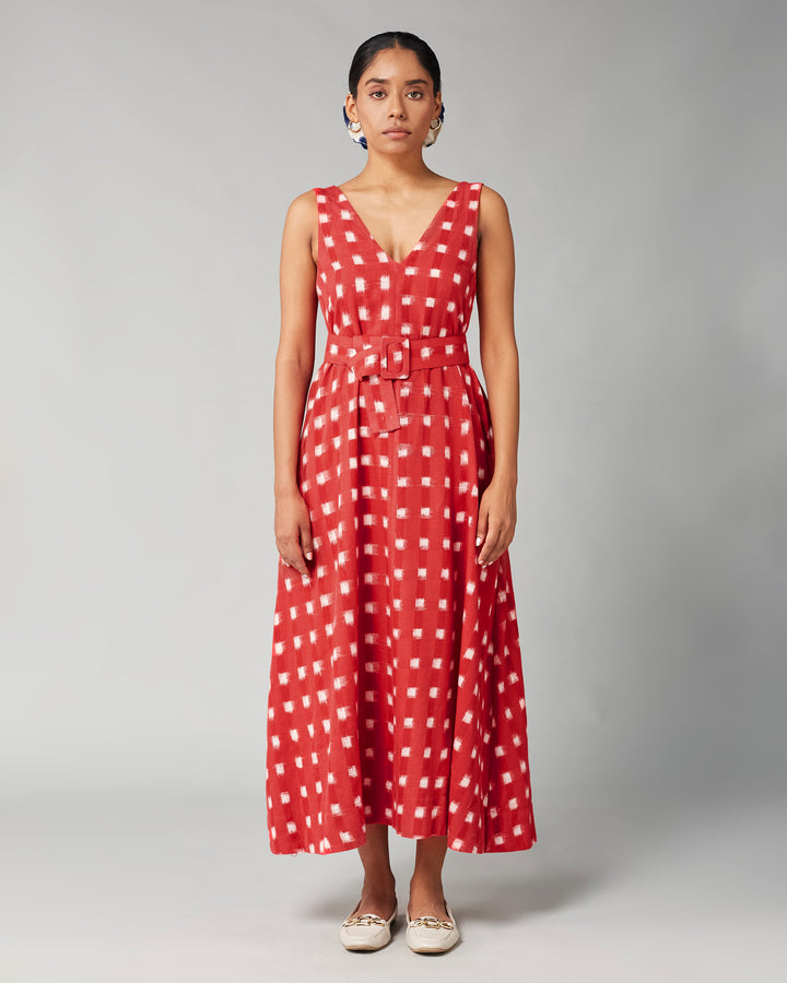 Red Elanor Dress