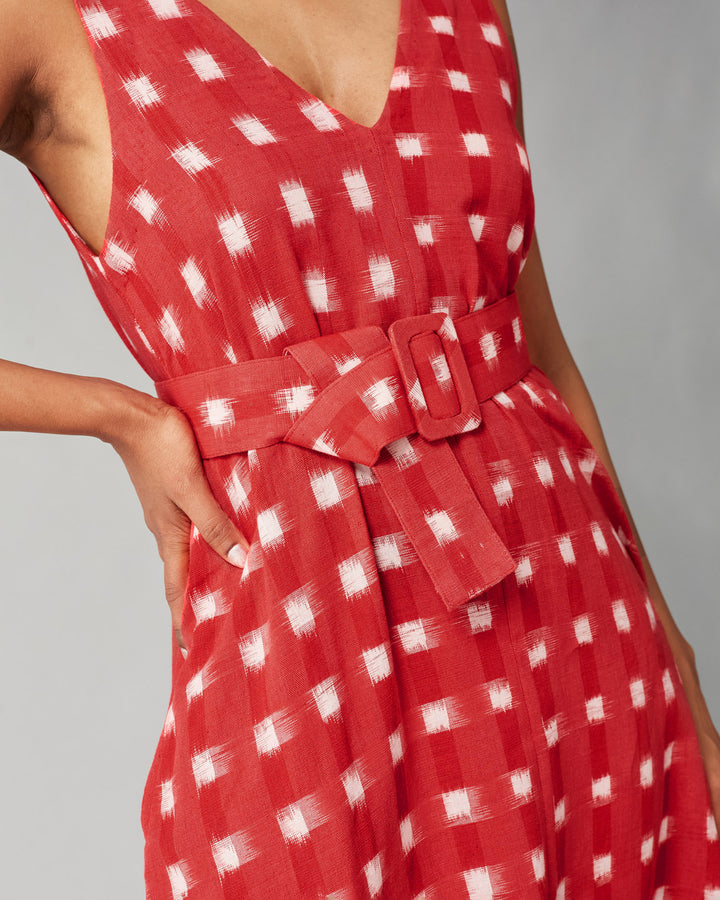 Red Elanor Dress