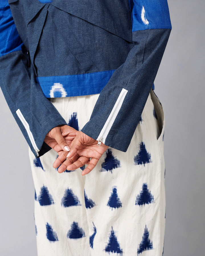 Indigo Sol Biker Jacket