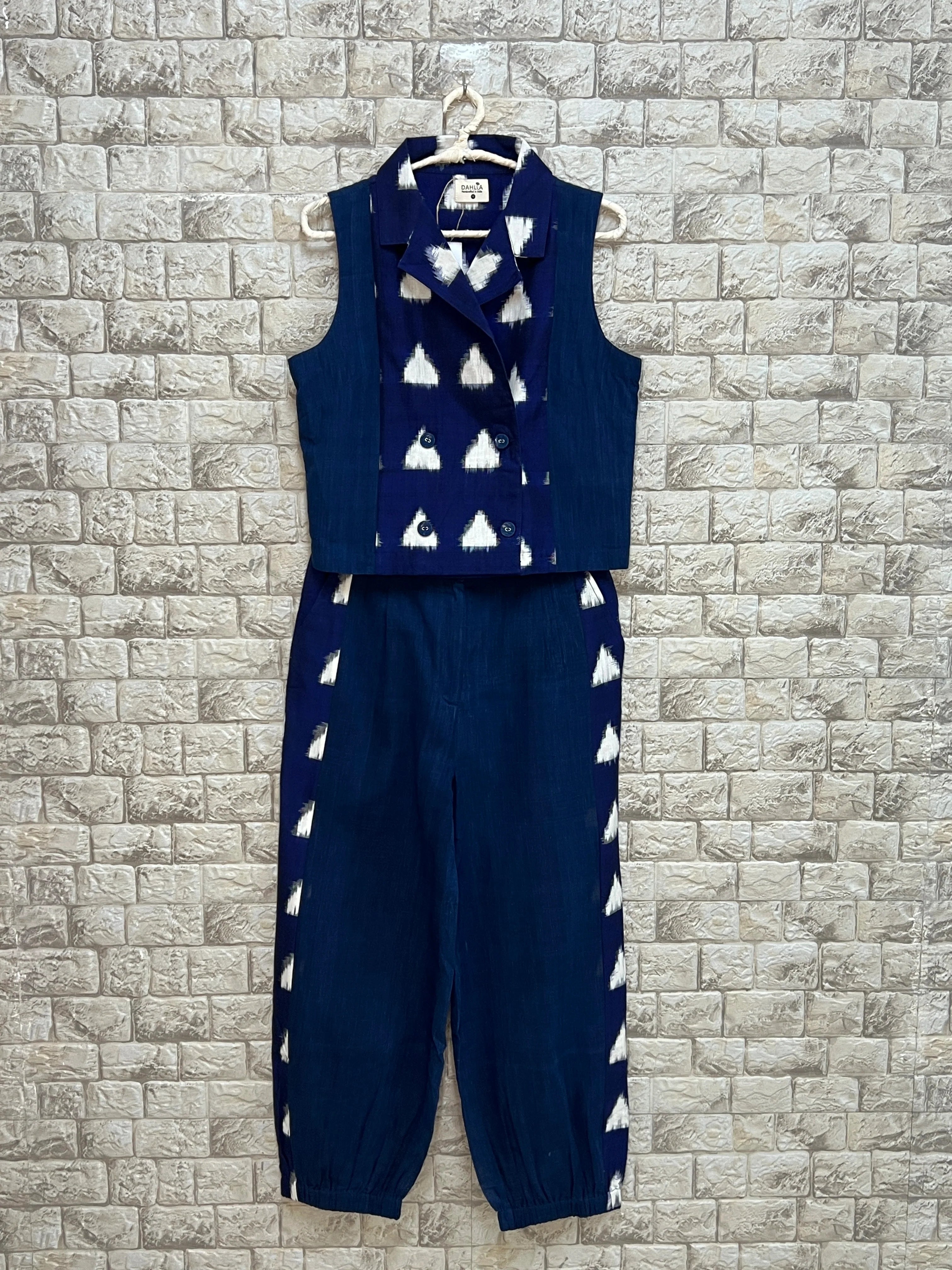 Beautiful Designer Ikat-keri Print Co Ord Set
