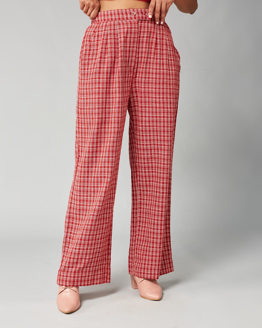 Red Suri Trouser