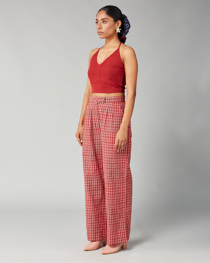 Red Suri Co-ord Set