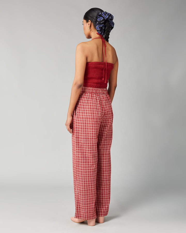 Red Suri Co-ord Set