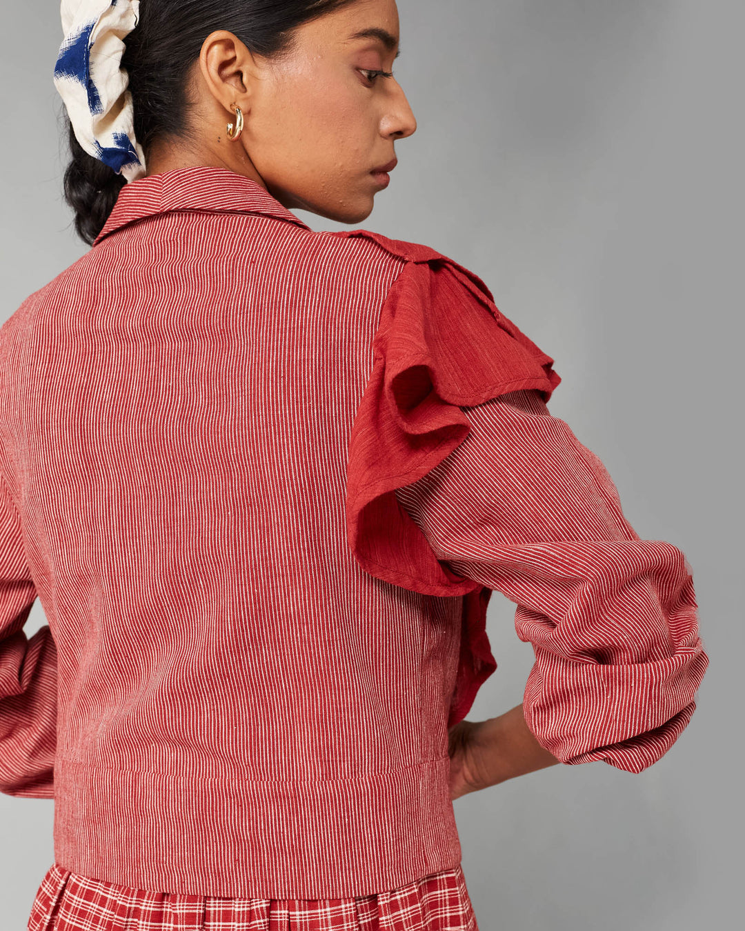 Red Arani Jacket