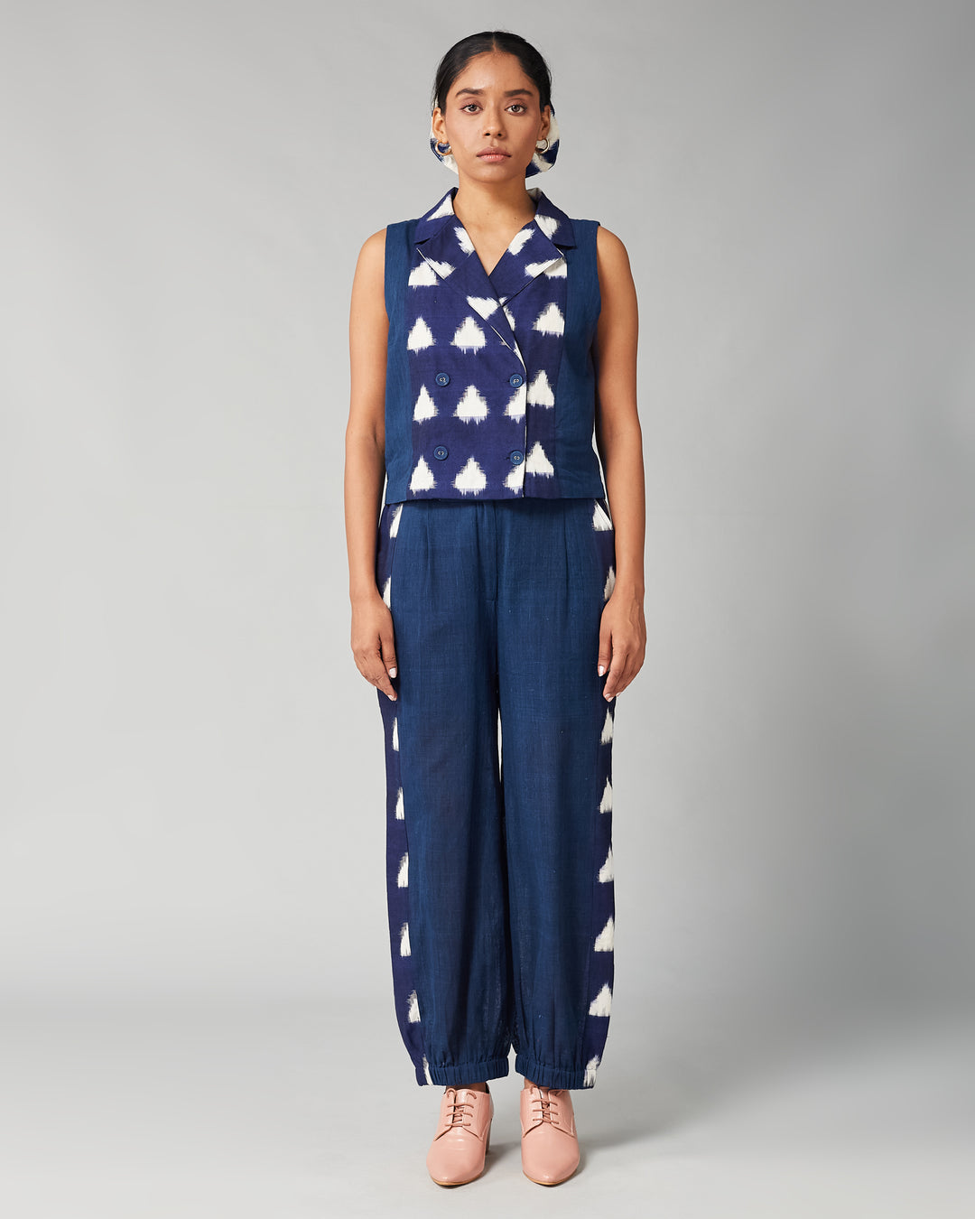 Indigo Dawn Triangle Co-ord Set