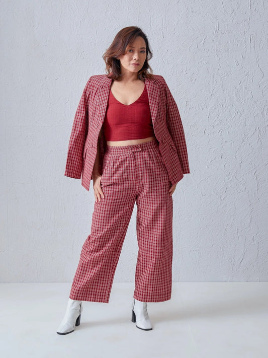 Red Co ord set 