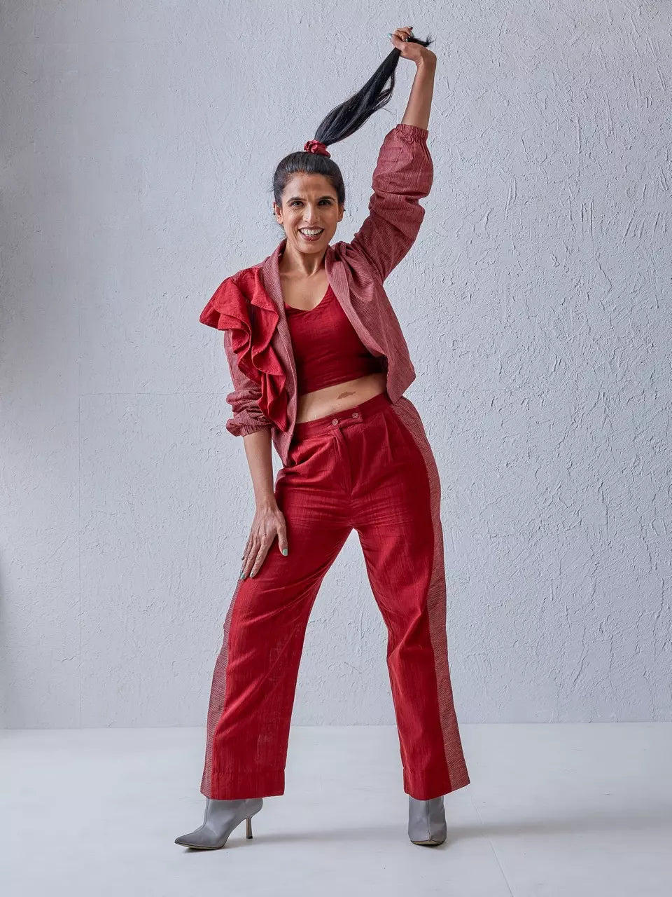 Malkha Red Co-ord 